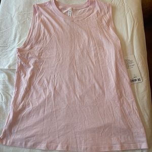 BNWT, Lululemon “All Yours” Tank. Size 12. Strawberry Milkshake.